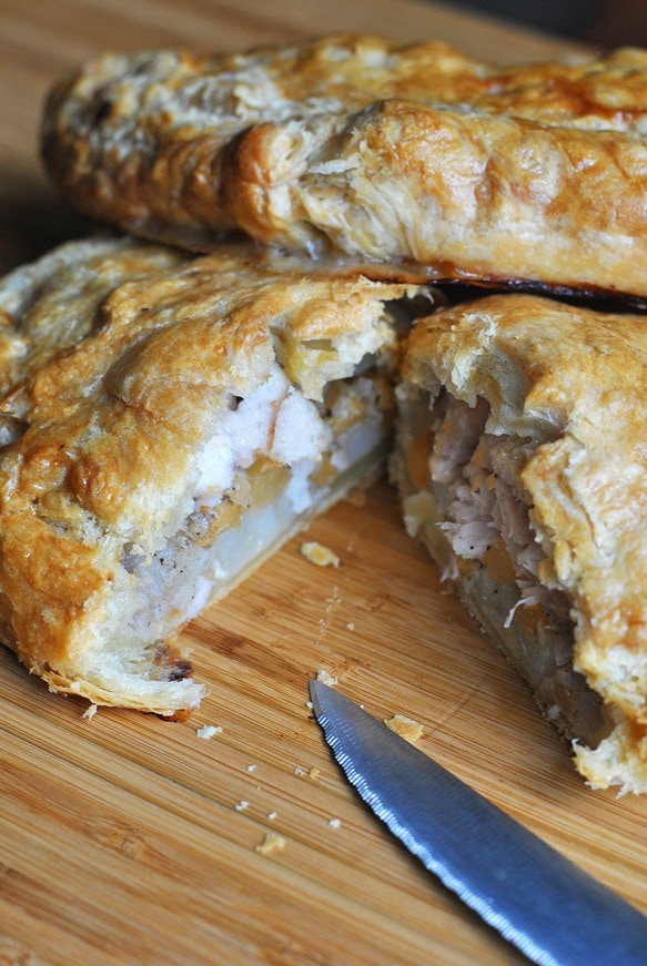 enkel kylling cornish pasty opskrift