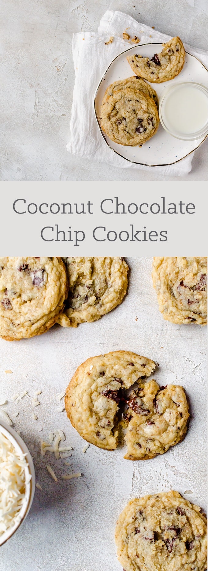 Coconut Chocolate Chip Cookies Recipe