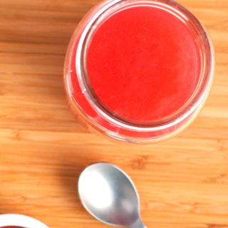 simple rhubarb syrup