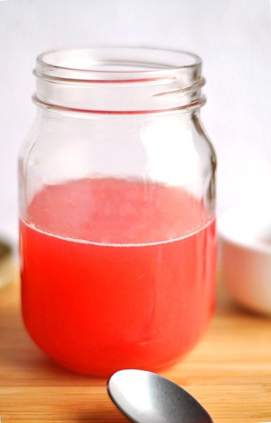 rhubarb syrup