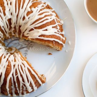 apricot peach cream cake