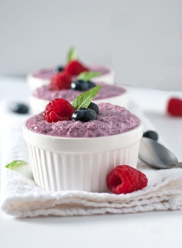 #Vegan Summer Berry Pudding | @cookiedesire