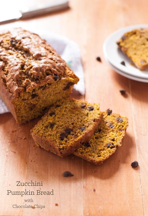 Zucchini Pumpkin Bread Recipe | @cookiedesire