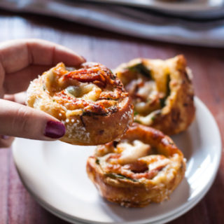 Easy pretzel-y pizza rolls | @cookiedesire