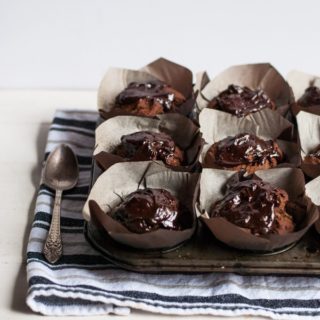 Chocolate chai gluten free muffins that will rock your world.