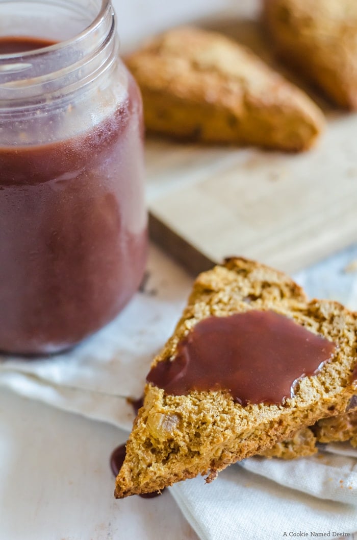 An easy and rich pomegranate curd perfect for all your treats