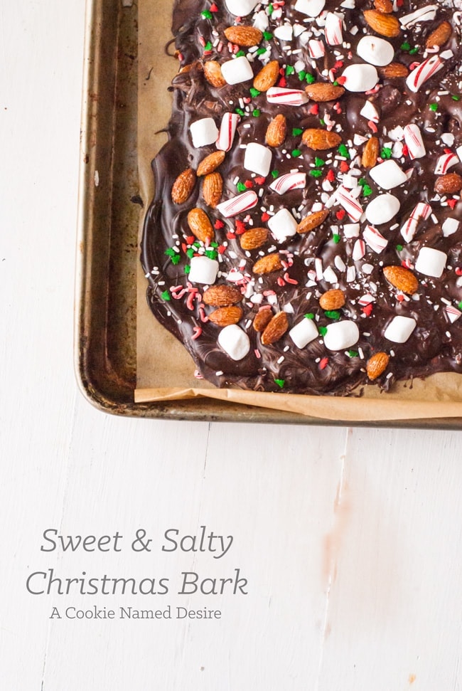 A sweet & salty holiday bark you will want year-round! 