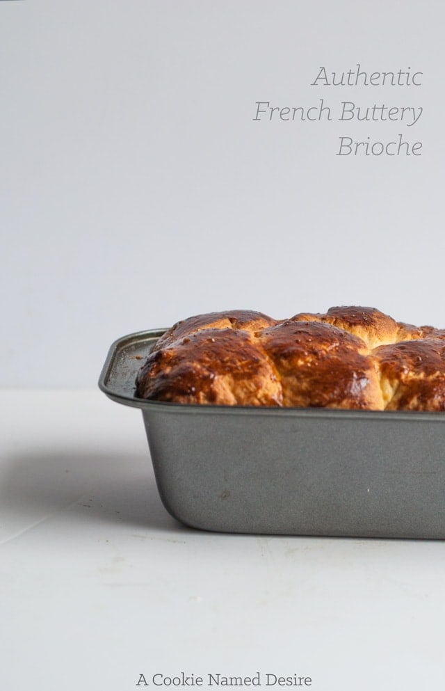 side view of loaf in pan