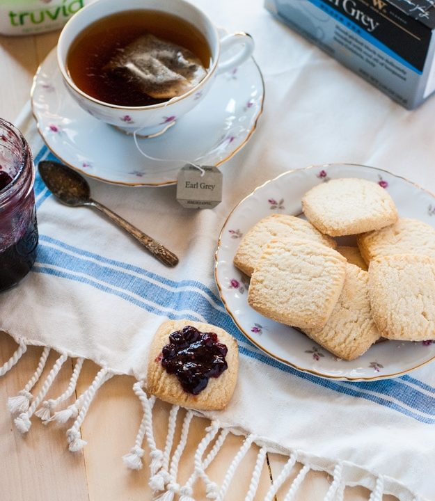 A rich afternoon tea made lighter with Truvia and Bigelow Tea #SweetWarmUp #Ad