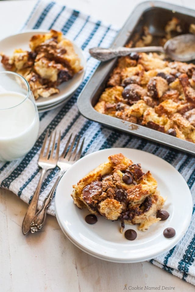 Overnight brioche cookie butter French toast