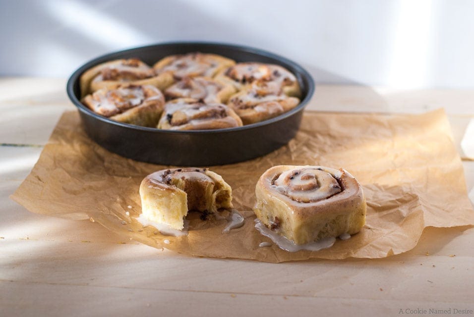 Cinnamon marzipan brioche rolls - perfect breakfast rolls