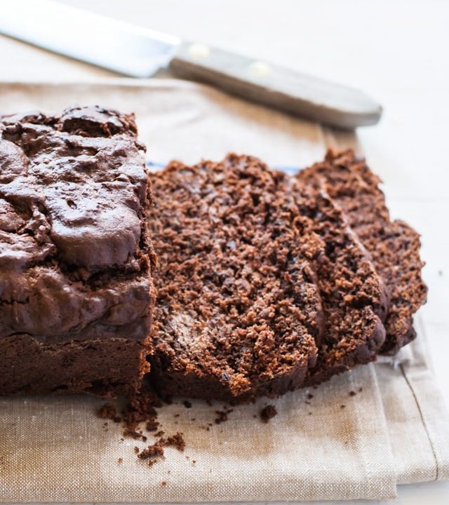 A chocolate peanut butter banana bread to bring you back to your childhood