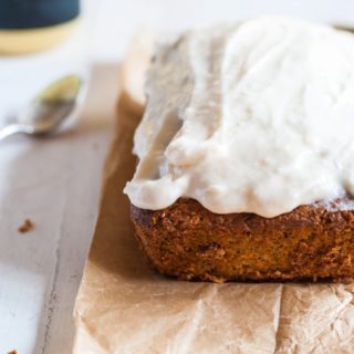 Citrus Poppy Seed Bread with Citrus Curd Swirl