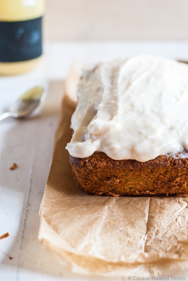 Citrus Poppy Seed Bread with Citrus Curd Swirl 