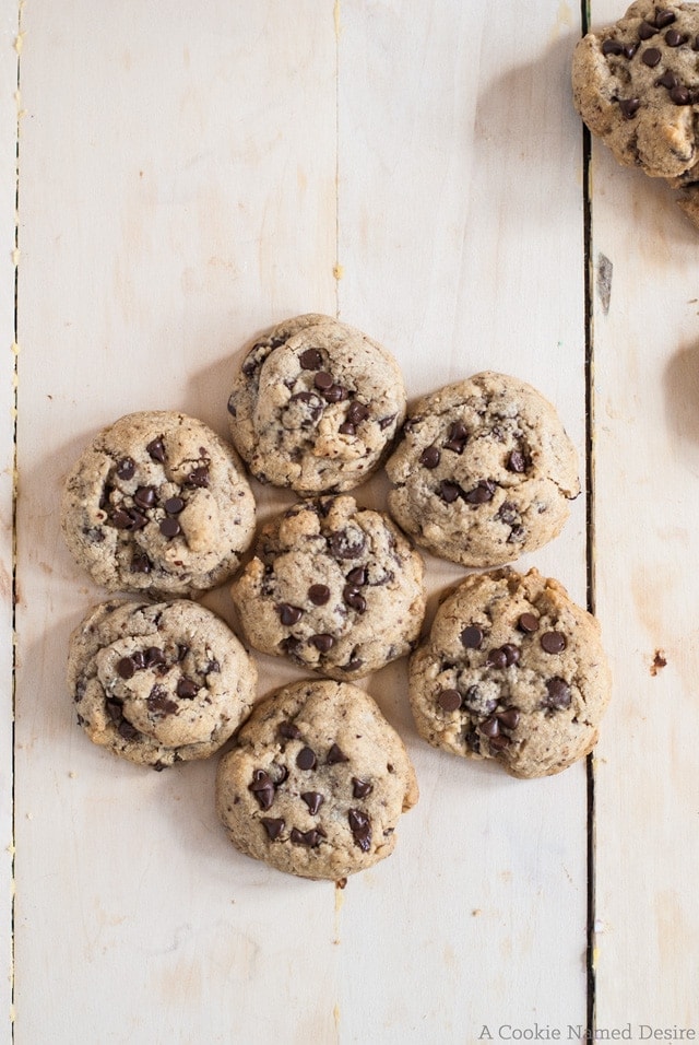 Brown Butter Hazelnut Chocolate Chip Cookies