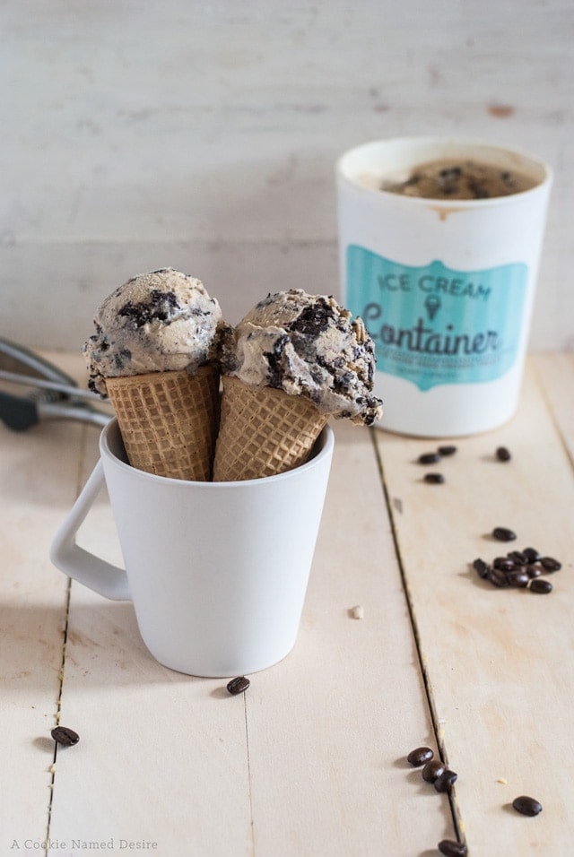 Coffee Oreo Ice Cream - No Church Coffee Oreo Ice Cream