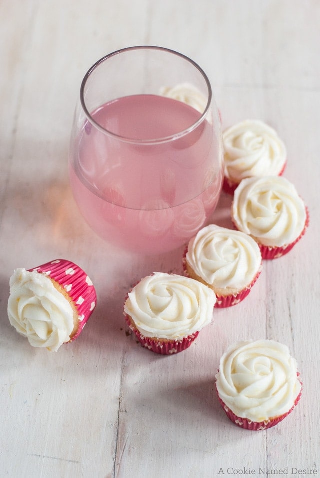 Enjoy mini berry citrus cupcakes at your next summer BBQ