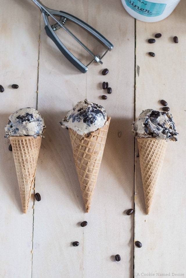 Coffee Oreo Ice Cream - No Church Coffee Oreo Ice Cream