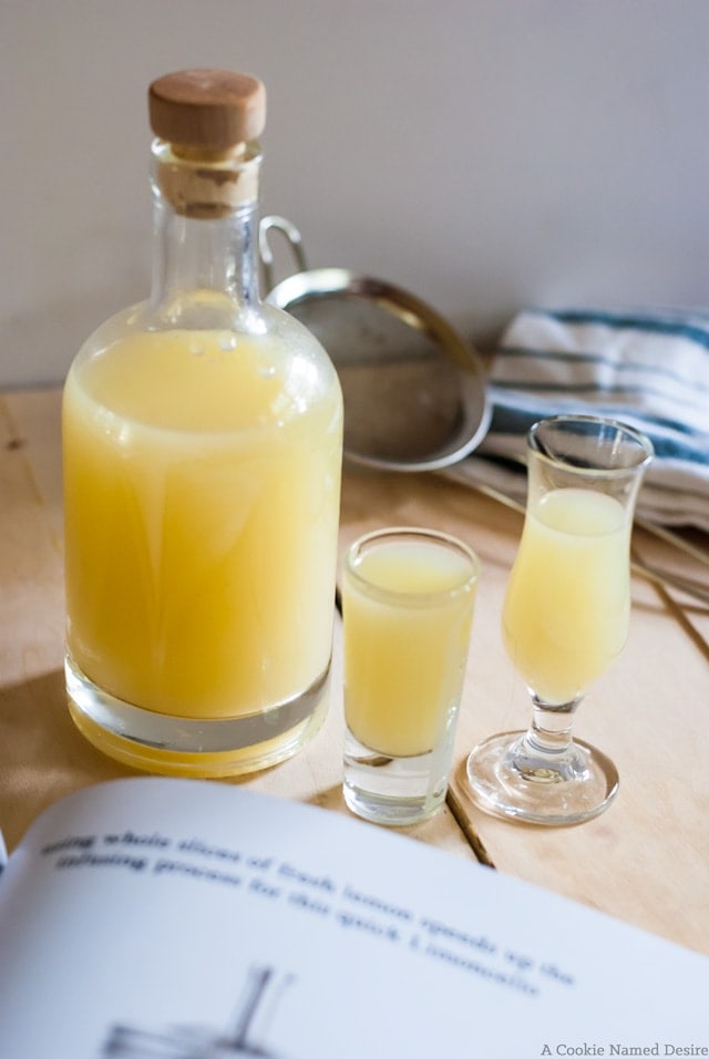 Simple recipe for making limoncello at home