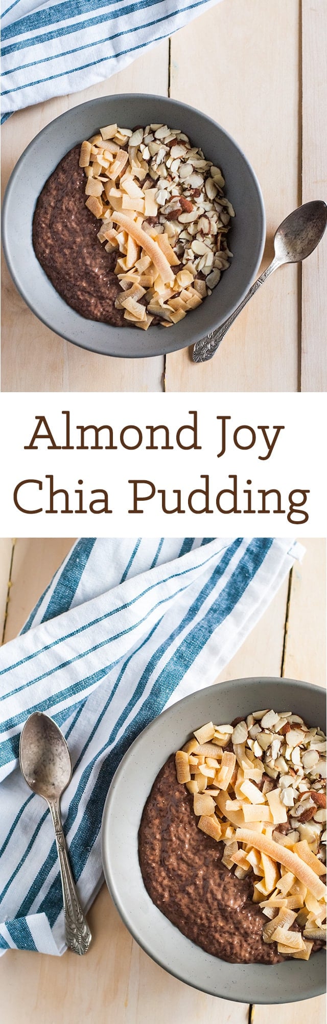 Almond joy chia pudding