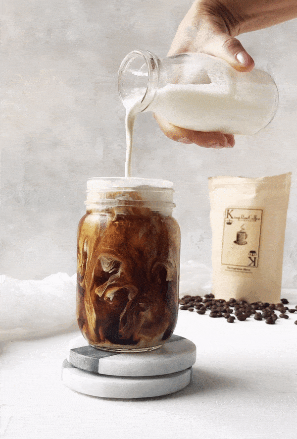 An easy cold brew gif to see how its done