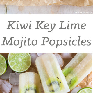 kiwi key lime mojito popsicles