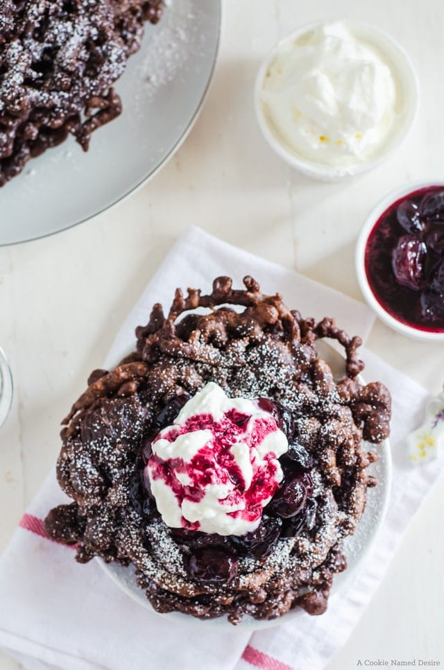Chocolate funnel cake will be your new favorite dessert recipe