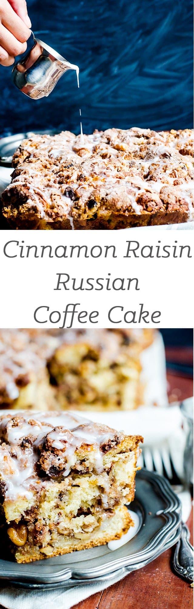 cinnamon raisin russian coffeecake 