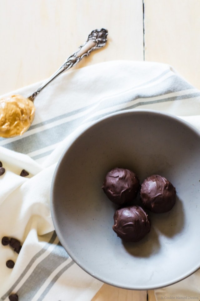 Cookie dough truffles