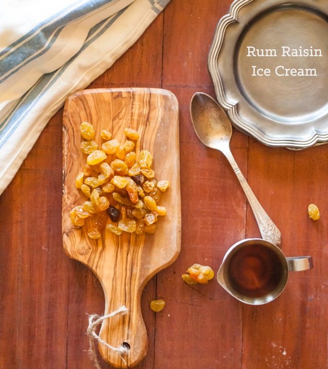 Rum Raisin Ice Cream