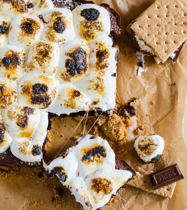 Fudgy brownies meet s'mores to create an addictive treat you won't forget.