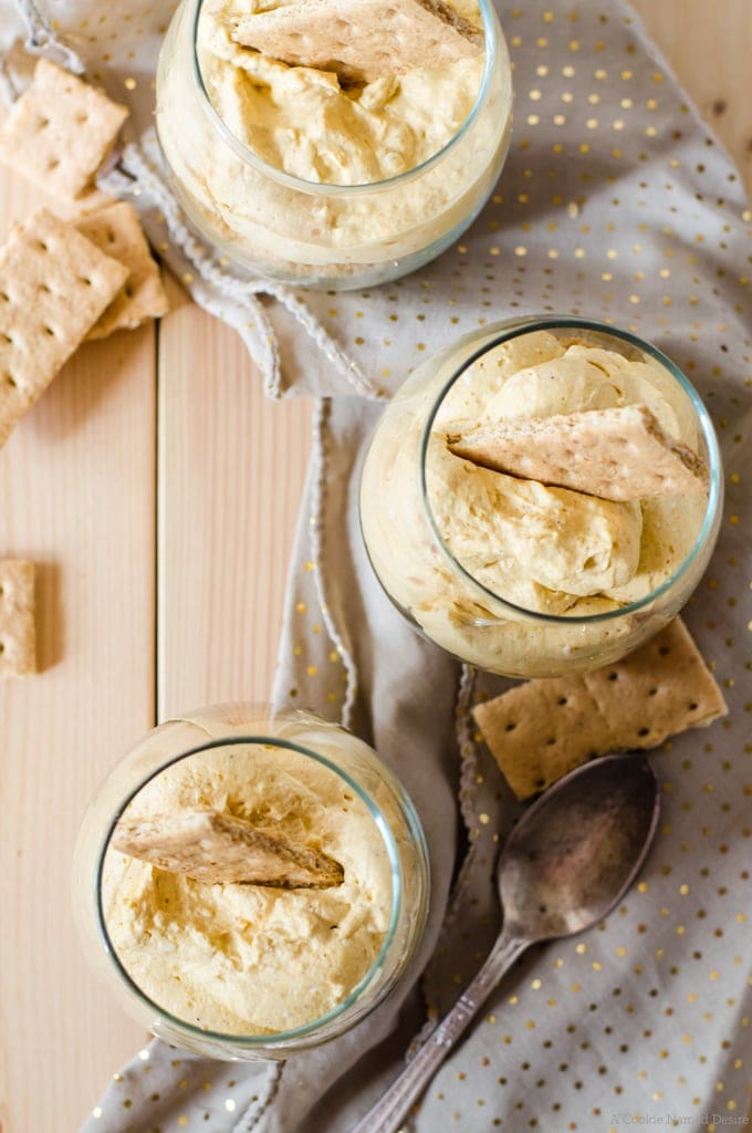 The best no-bake pumpkin cheesecake parfaits