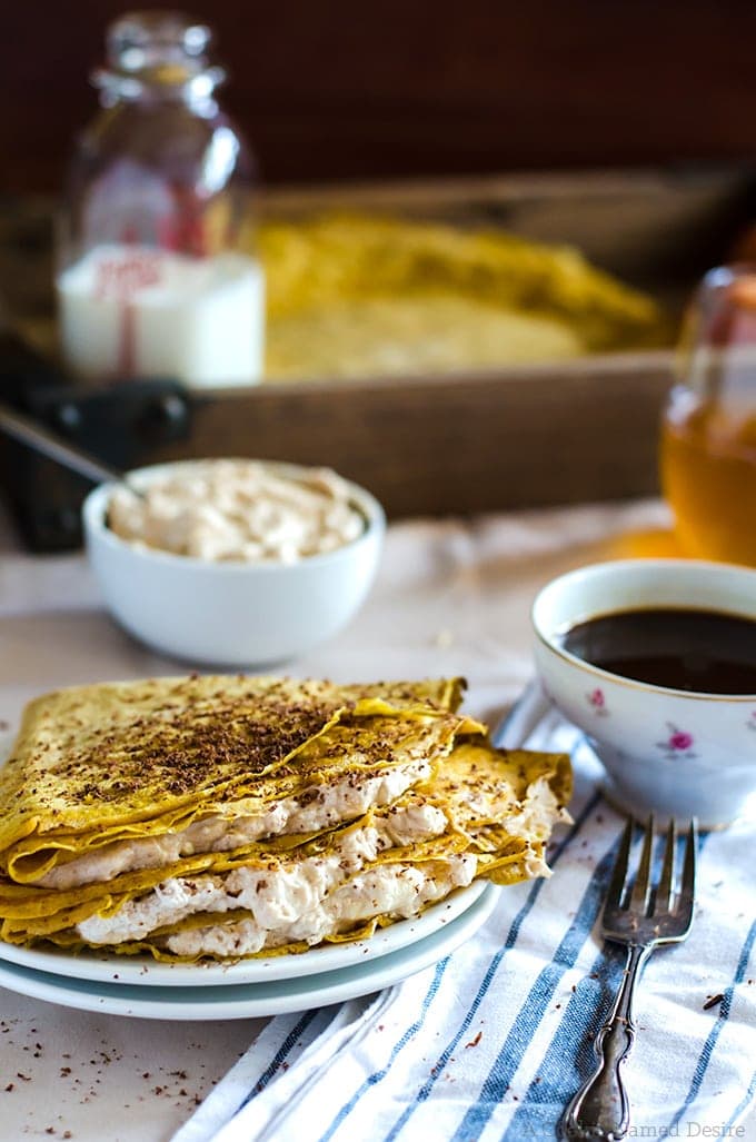 There is nothing else you need to make this weekend besides these pumpkin crepes