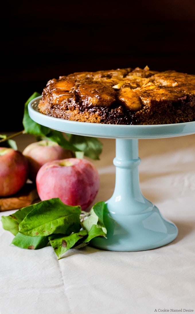 There is nothing better than a rich and decadent cake that is easy to make. This caramel apple upside down cake will become your favorite fall baking dessert recipe!