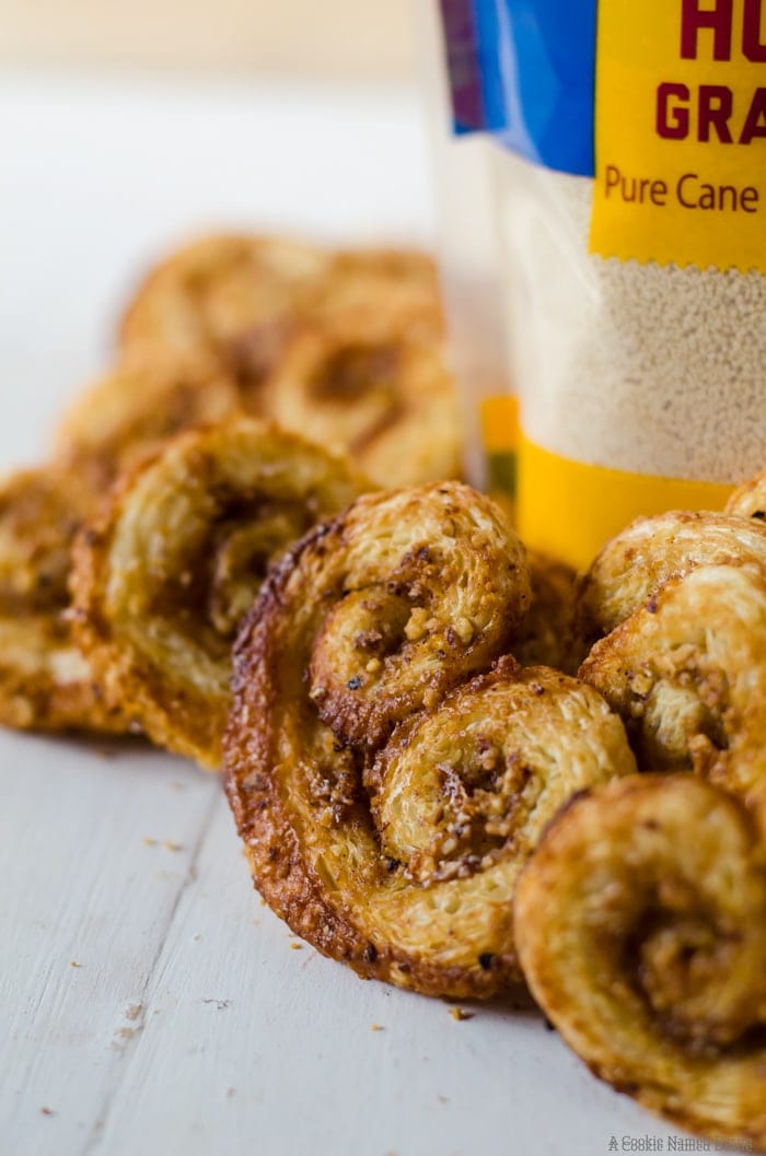 Your holiday plates are not complete without these honey hazelnut orange spice palmiers