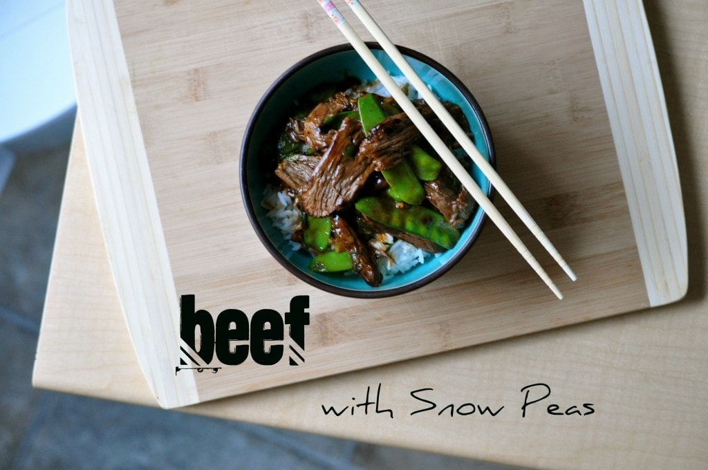 beef with snow peas