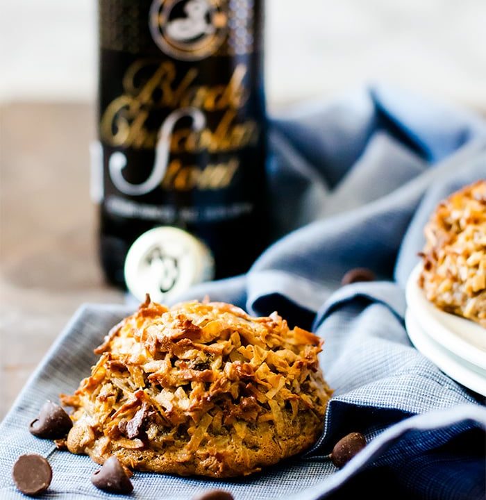 Chocolate stout macaroons are a great Game Day treat everyone will love