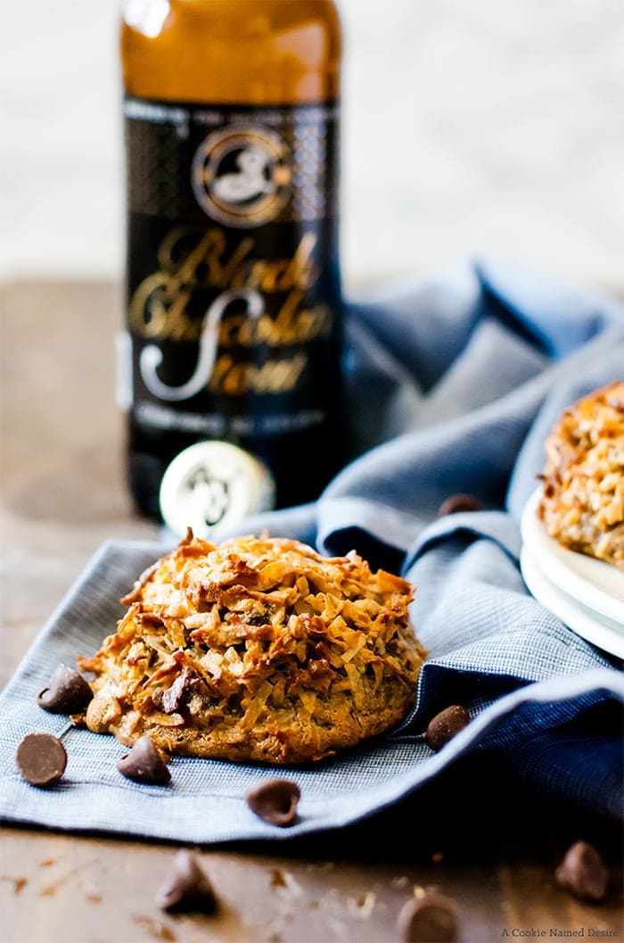 Chocolate stout macaroons are a great Game Day treat everyone will love