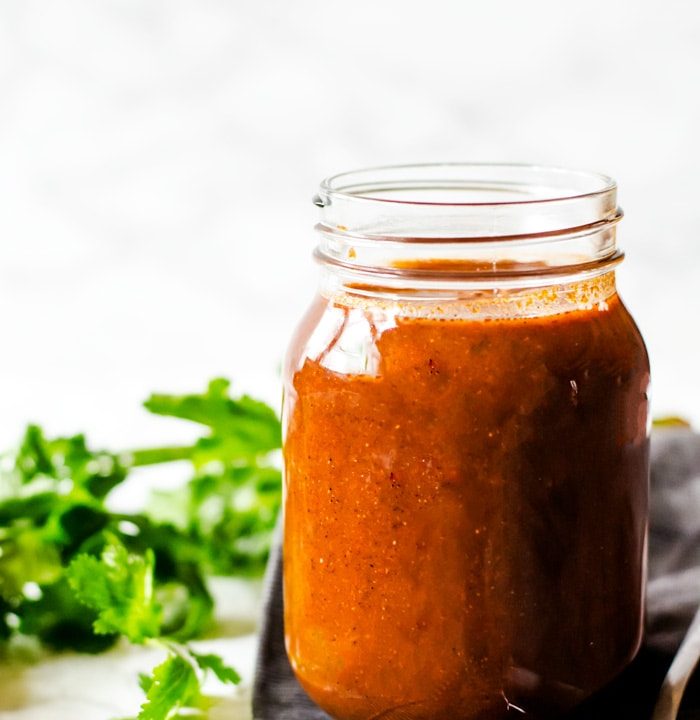 This easy enchilada sauce is finished in just a few minutes and is full of rich flavor. The best enchilada sauce recipe you will ever try!