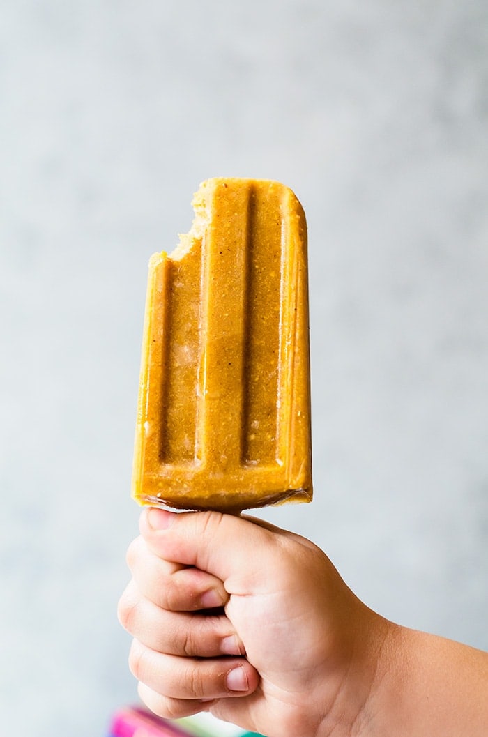 Carrot cake popsicles are a delightfully refreshing take on the classic cake. Made with fresh carrots and all the aromatic spices and flavors we love in traditional carrot cake. This simple popsicle recipe is made easily in a blender in just moments!