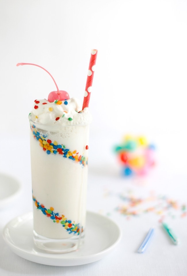 skinny confetti cake milkshake 2