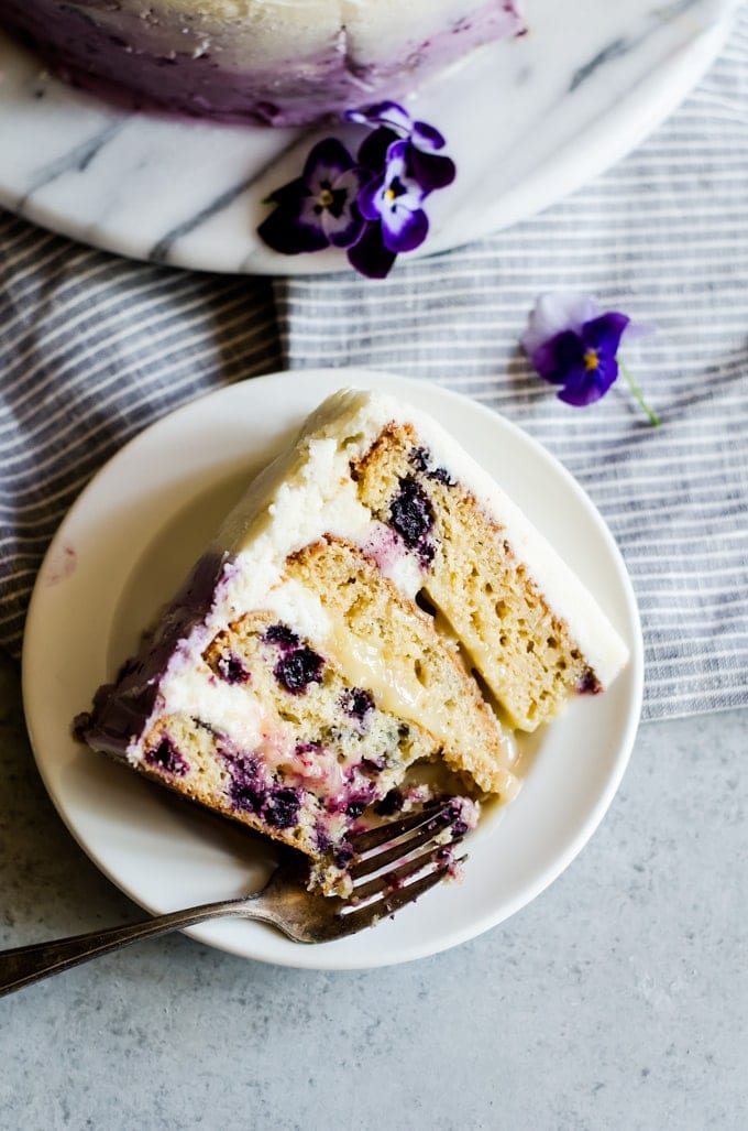 The Ultimate Blueberry Cake - Amycakes Bakes