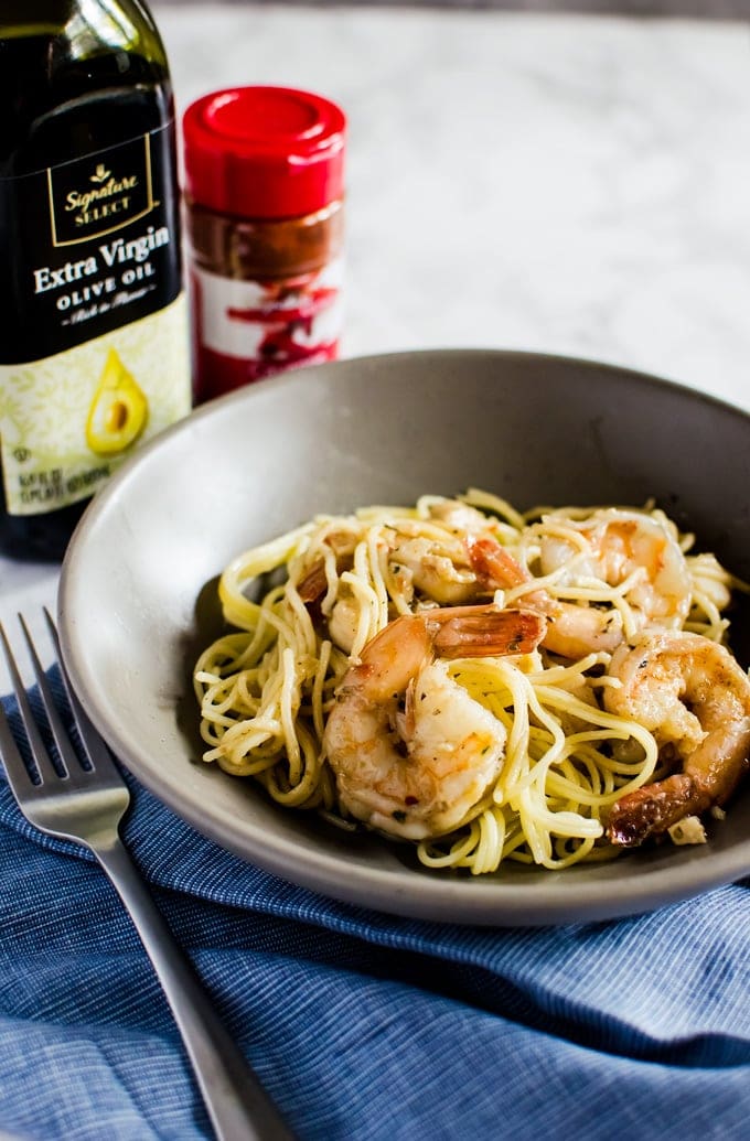 This brown butter shrimp scampi will be your new favorite weeknight dinner. Yes, weeknight because it is actually such an easy dish to put together! 