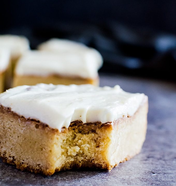 The most amazing white chocolate brownie. You won't be able to say no!