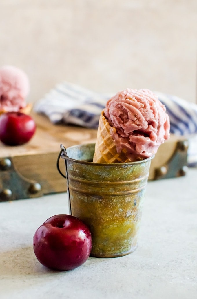 We all need plum ice cream in our lives