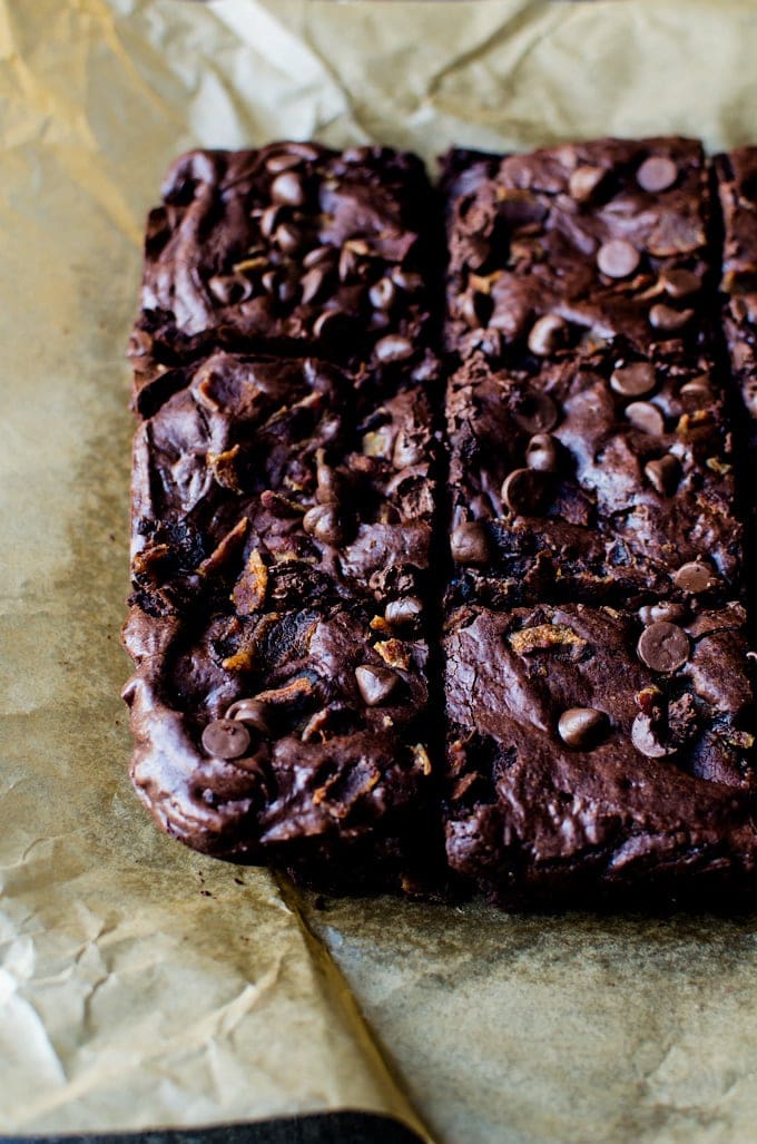 Everyone is going to fall in love with these bacon brownies