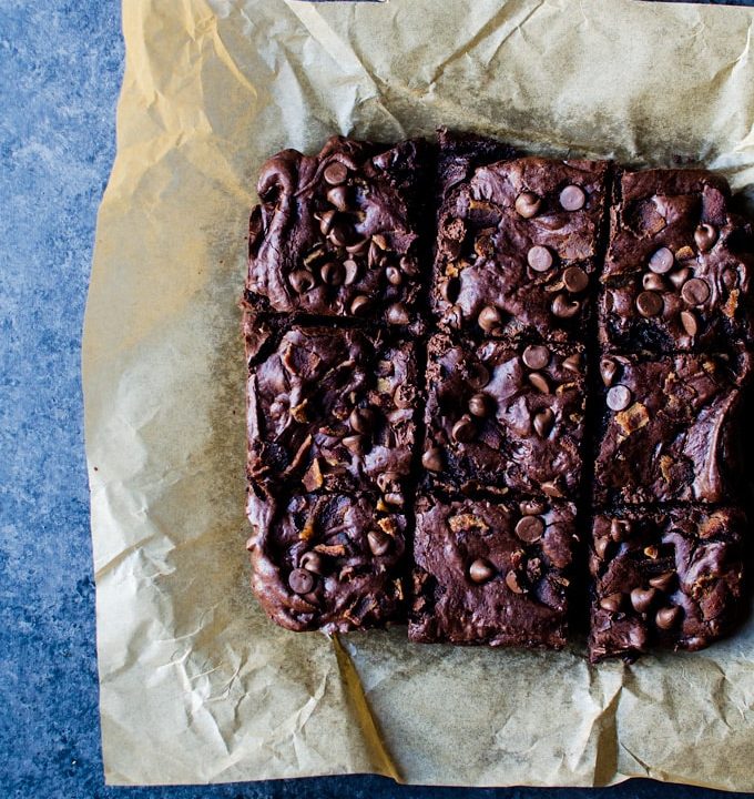 These bacon brownies will be the only brownies you will ever crave again. Sweet, salty, and incredibly addictive. It has it all!