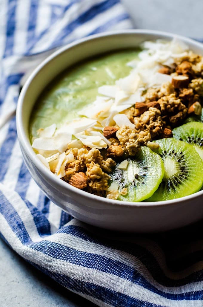 This key lime smoothie bowl is a deliciously tropical way to begin your day