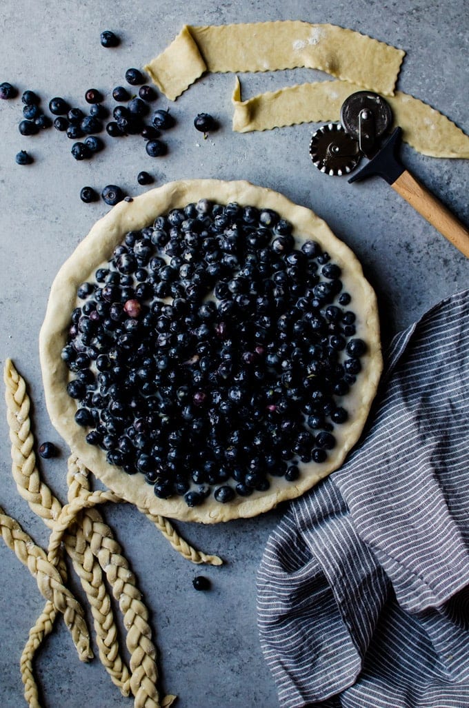 An incredibly irresistible blueberry buttermilk pie with notes of ginger. This tasty pie is completely unlike anything you've ever tried before and will be a new favorite! 