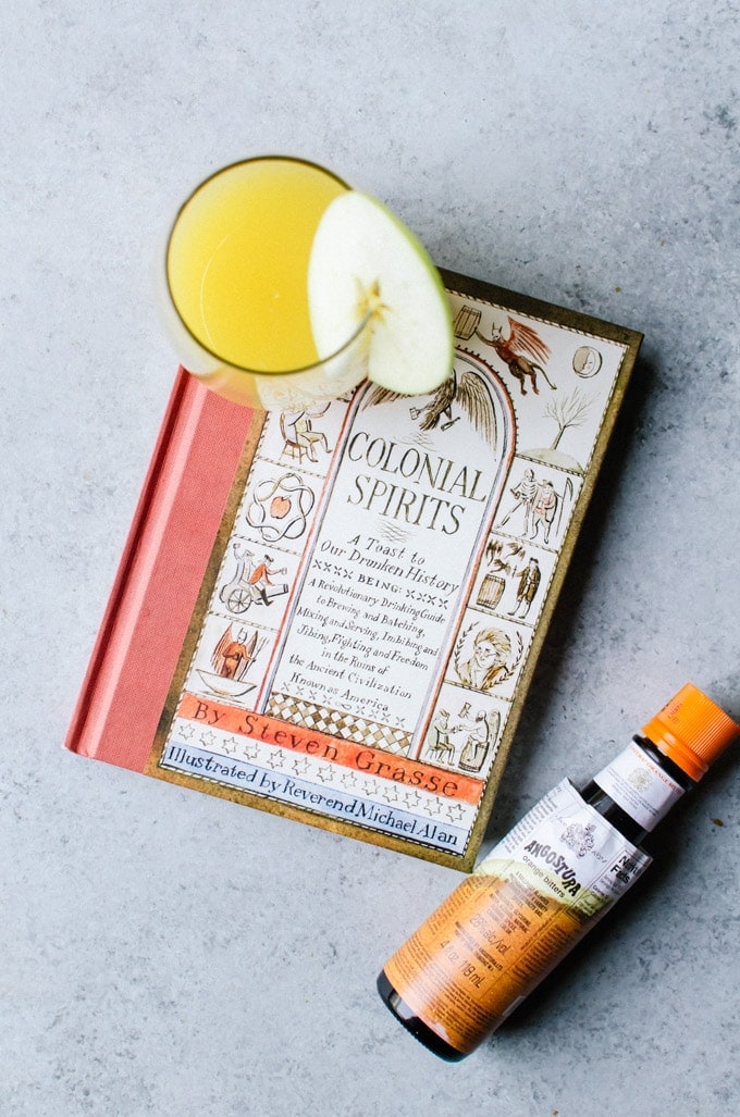 colonial spirits apple cider mimosa